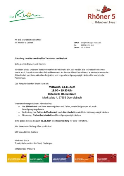 thumbnail of Einladung Rhöner 5 – Netzwerktreffen